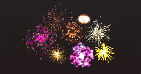 Five magical balls firework